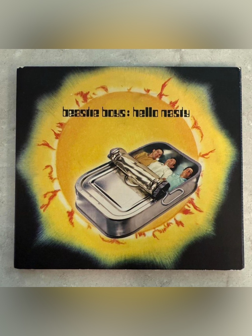 Beastie Boys: Hello Nasty - Yellow Album Cover Print